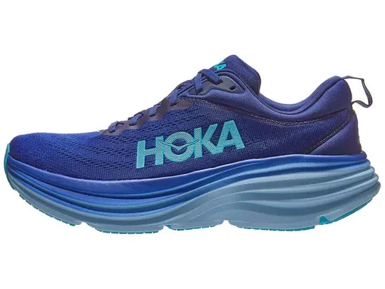 HOKA Men's Bondi 8 - Bellwether Blue/Bluing