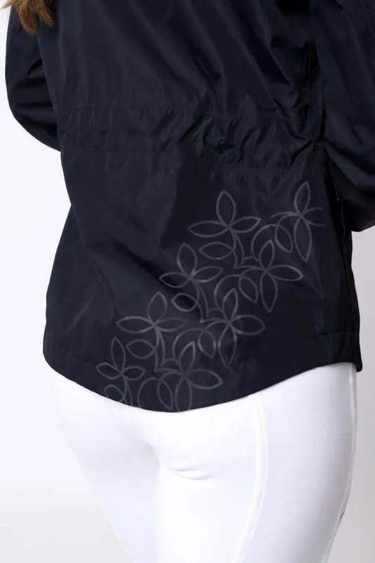 Horze Fiora Ladies Waterproof Jacket Navy