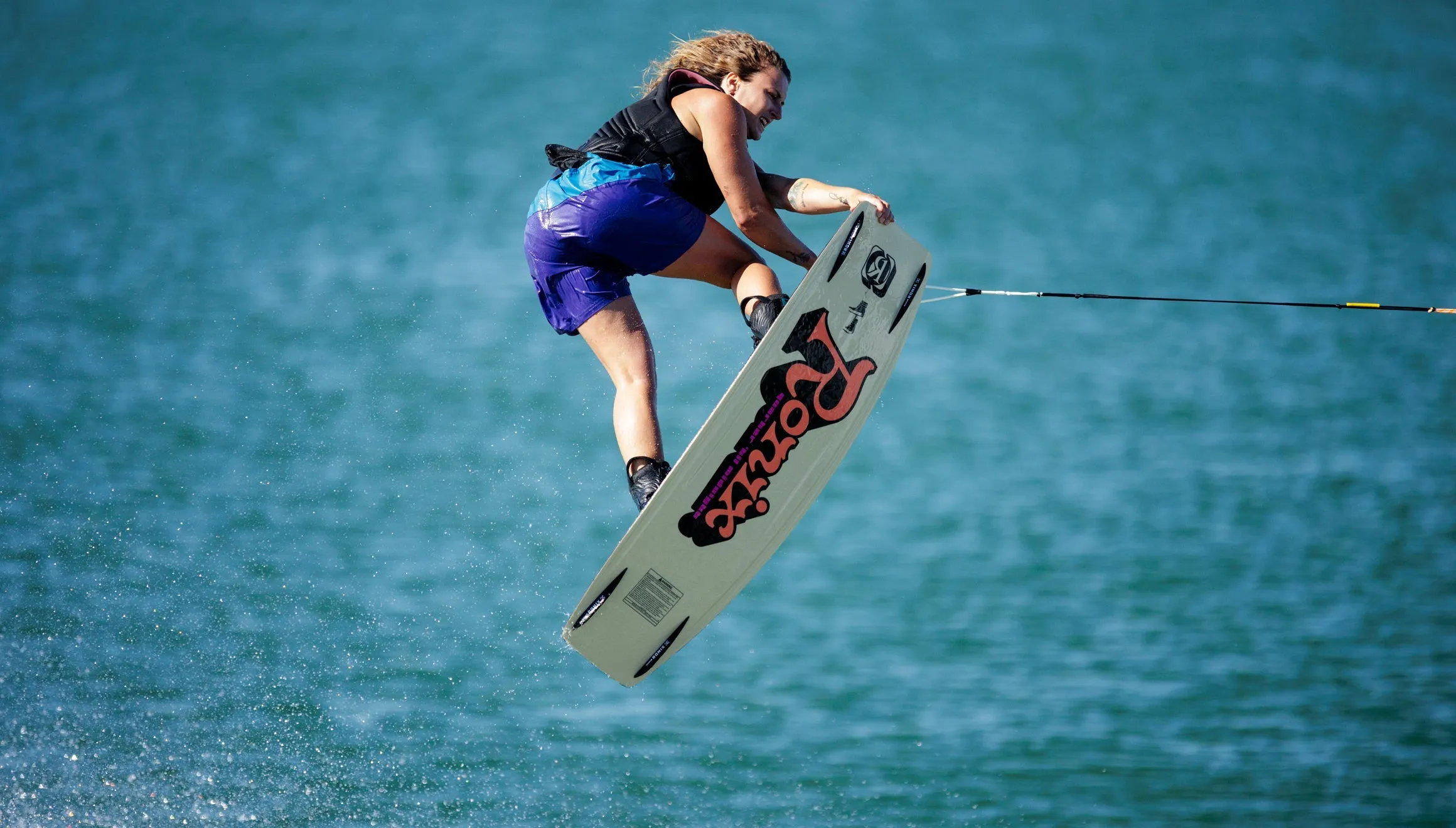 Ronix Quarter 'Til Midnight with Luxe Wakeboard Package 2025